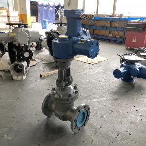 礦用電動閥門MKZ941H-40 DN150防爆（礦山、冶